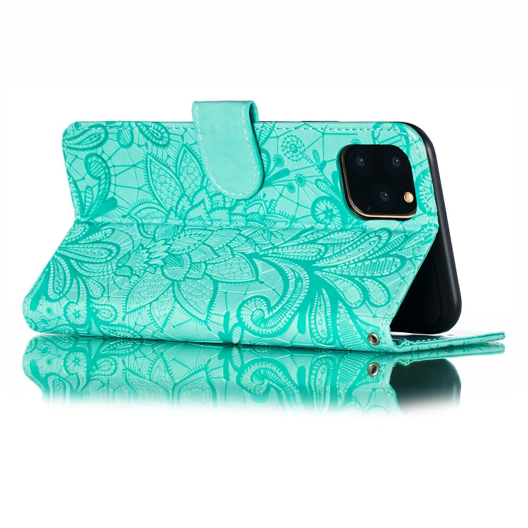 Lace Flower Horizontal Flip Leather Case with Holder & Card Slots & Wallet for iPhone 11 Pro Max