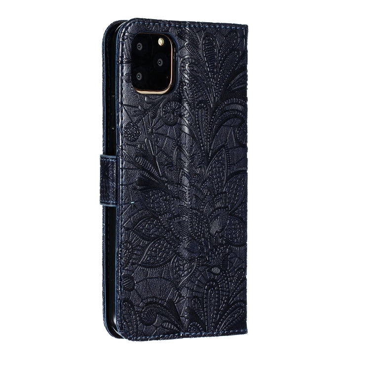 Lace Flower Horizontal Flip Leather Case with Holder & Card Slots & Wallet for iPhone 11 Pro Max