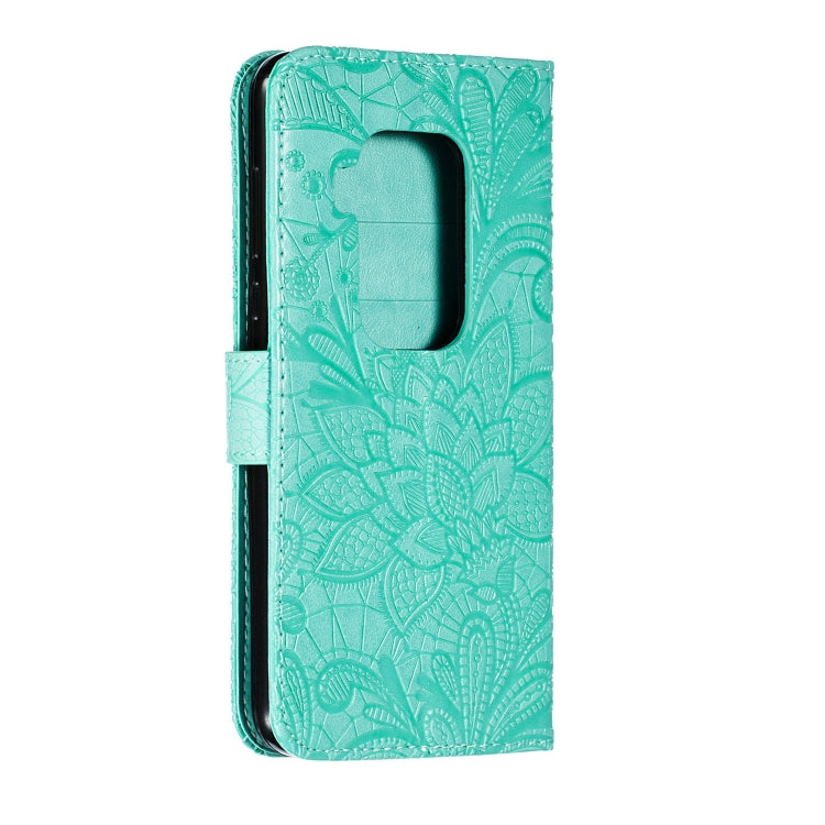 Lace Flower Horizontal Flip Leather Case with Holder & Card Slots & Wallet for Motorola One Pro