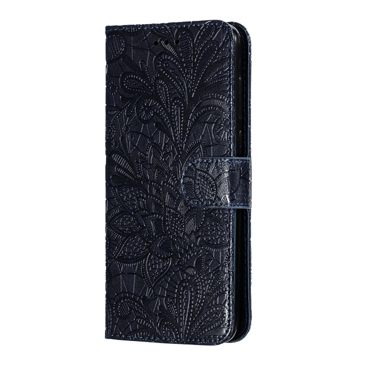 Lace Flower Horizontal Flip Leather Case with Holder & Card Slots & Wallet for Motorola One Pro