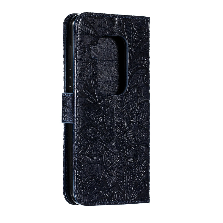 Lace Flower Horizontal Flip Leather Case with Holder & Card Slots & Wallet for Motorola One Pro