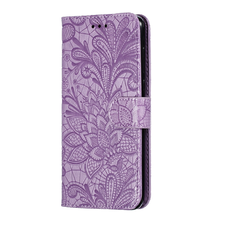Lace Flower Horizontal Flip Leather Case with Holder & Card Slots & Wallet for Motorola One Pro