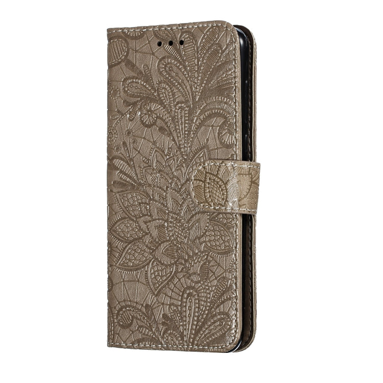 Lace Flower Horizontal Flip Leather Case with Holder & Card Slots & Wallet for Motorola One Pro