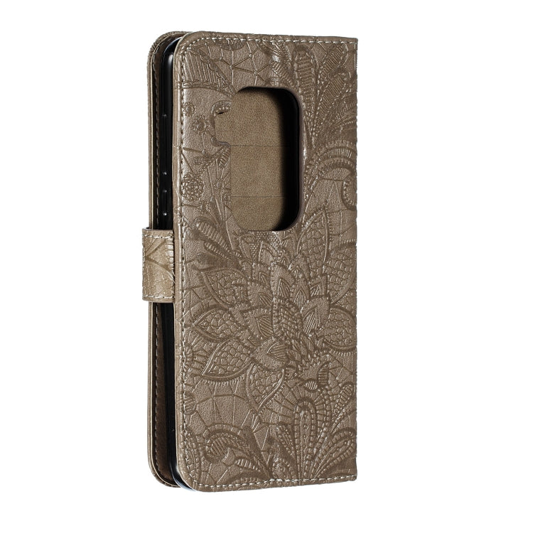 Lace Flower Horizontal Flip Leather Case with Holder & Card Slots & Wallet for Motorola One Pro