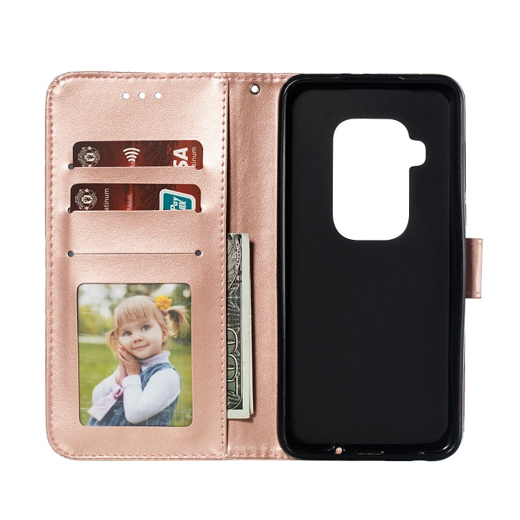 Lace Flower Horizontal Flip Leather Case with Holder & Card Slots & Wallet for Motorola One Pro