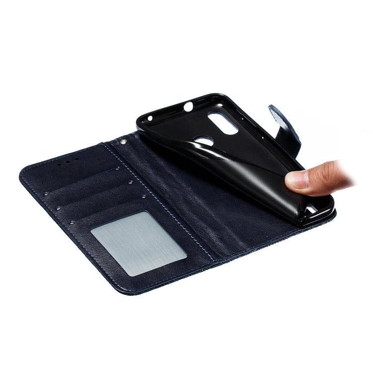 Lace Flower Horizontal Flip Leather Case with Holder & Card Slots & Wallet for Motorola P40 Power