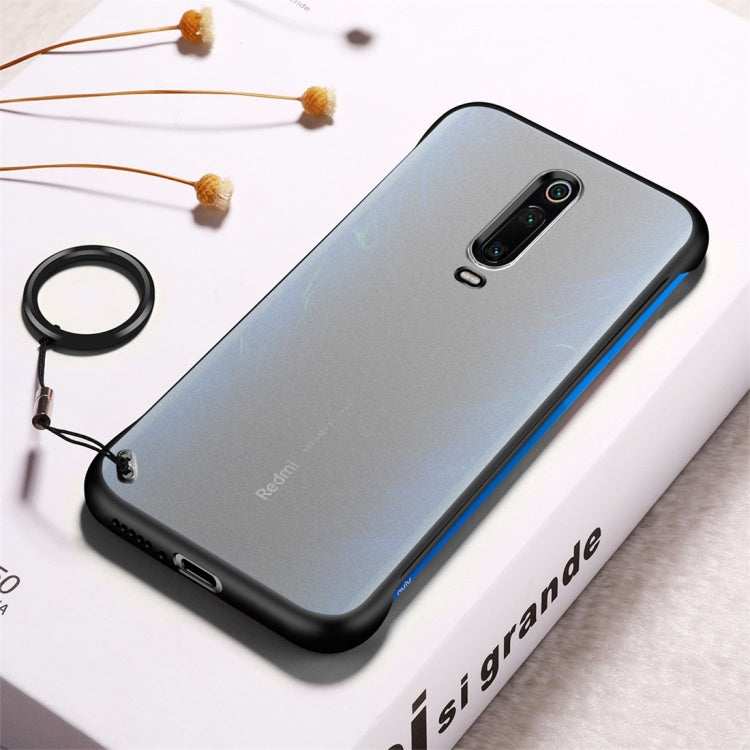 Frosted Anti-skidding TPU Protective Case with Metal Ring for Xiaomi Redmi K20