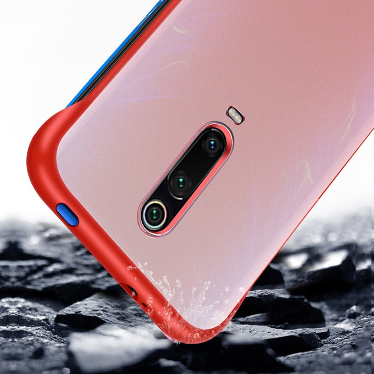 Frosted Anti-skidding TPU Protective Case with Metal Ring for Xiaomi Redmi K20