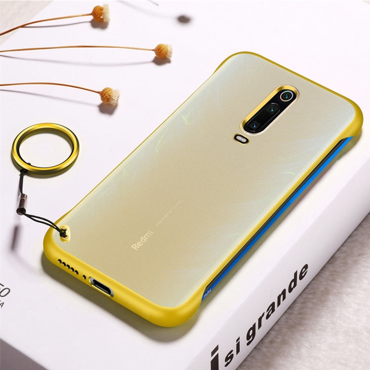 Frosted Anti-skidding TPU Protective Case with Metal Ring for Xiaomi Redmi K20