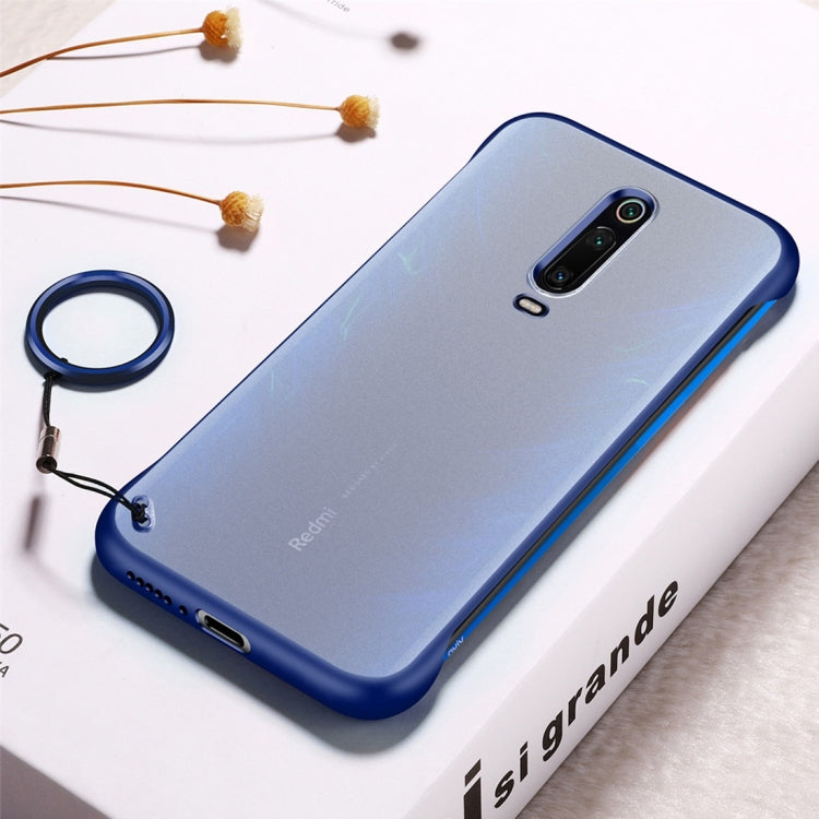 Frosted Anti-skidding TPU Protective Case with Metal Ring for Xiaomi Redmi K20