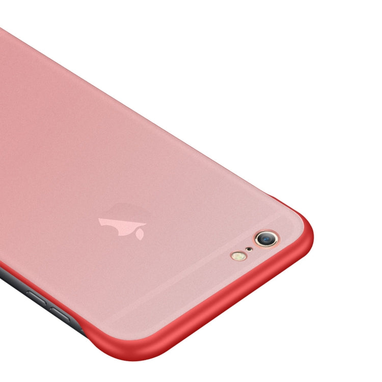 Frosted Anti-skidding TPU Protective Case with Metal Ring for iPhone 6 Plus