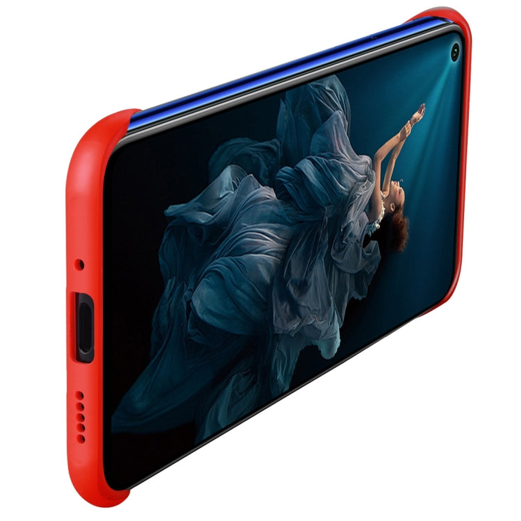 Frosted Anti-skidding TPU Protective Case with Metal Ring for Huawei Honor 20 Pro