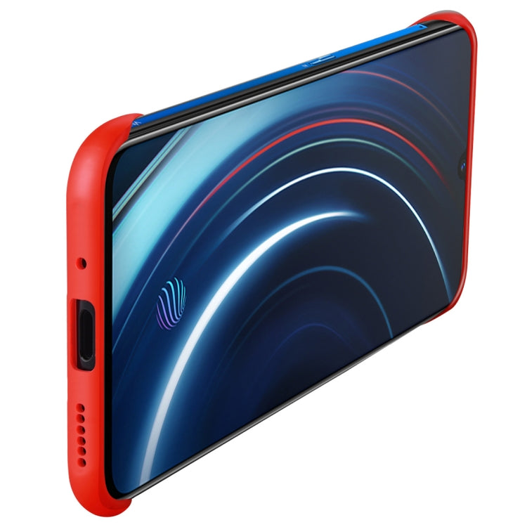 Frosted Anti-skidding TPU Protective Case with Metal Ring for Vivo iQOO
