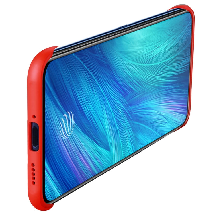 Frosted Anti-skidding TPU Protective Case with Metal Ring for Vivo X27