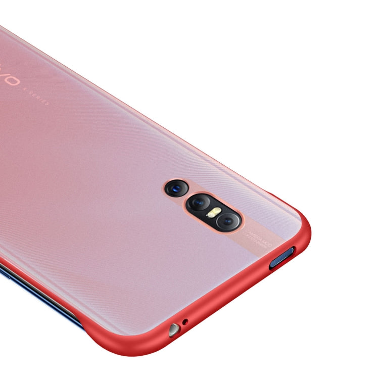 Frosted Anti-skidding TPU Protective Case with Metal Ring for Vivo X27