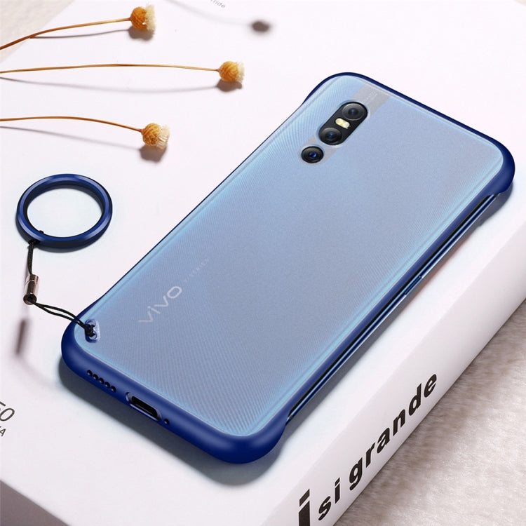 Frosted Anti-skidding TPU Protective Case with Metal Ring for Vivo X27