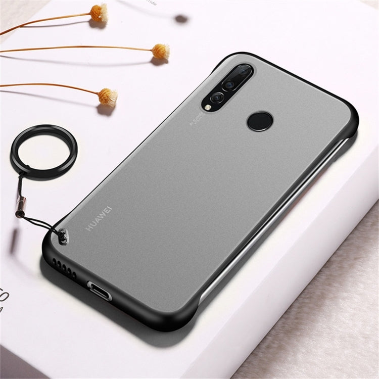 Frosted Anti-skidding TPU Protective Case with Metal Ring for Huawei Nova 4