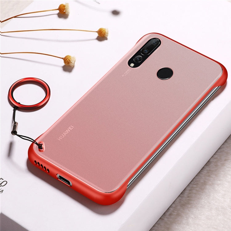 Frosted Anti-skidding TPU Protective Case with Metal Ring for Huawei Nova 4
