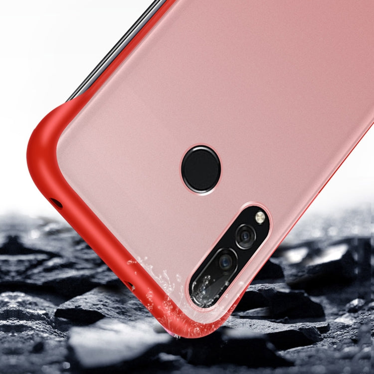 Frosted Anti-skidding TPU Protective Case with Metal Ring for Huawei Nova 4