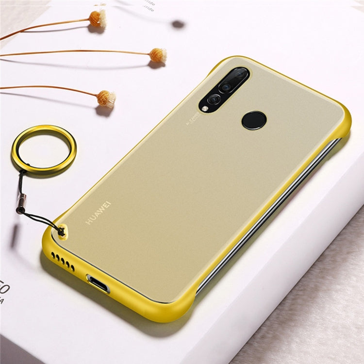 Frosted Anti-skidding TPU Protective Case with Metal Ring for Huawei Nova 4