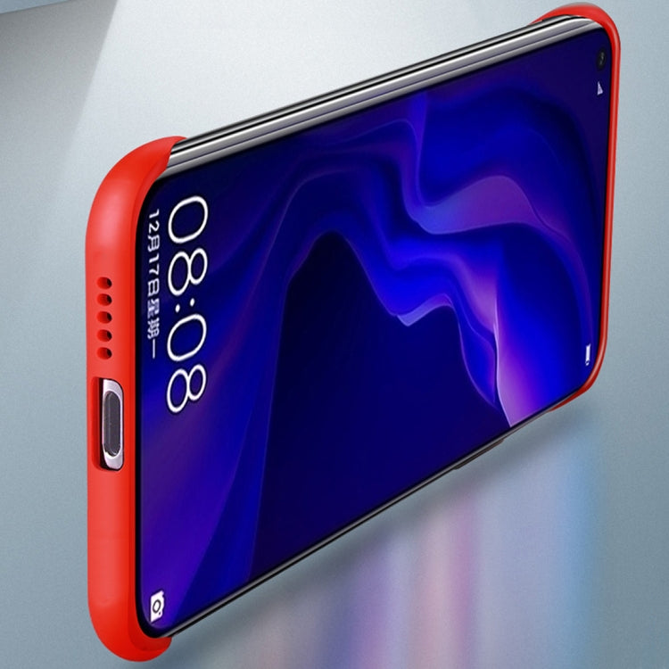 Frosted Anti-skidding TPU Protective Case with Metal Ring for Huawei Nova 4