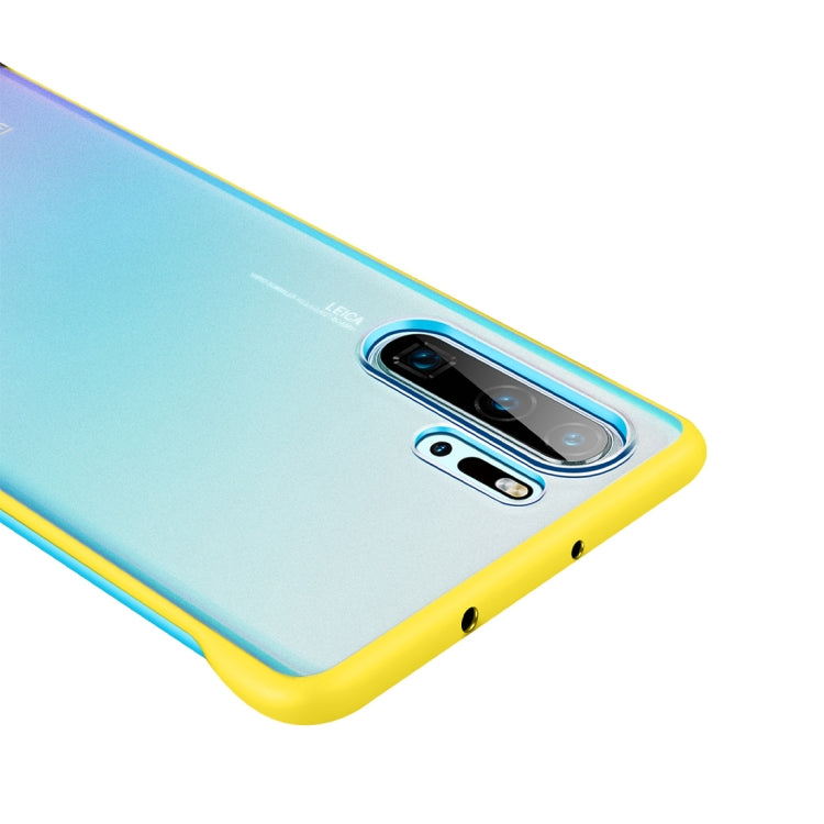Frosted Anti-skidding TPU Protective Case with Metal Ring for Huawei P30