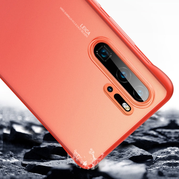 Frosted Anti-skidding TPU Protective Case with Metal Ring for Huawei P30 Pro