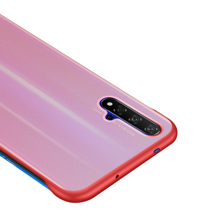 Frosted Anti-skidding TPU Protective Case with Metal Ring for Huawei Honor View 20
