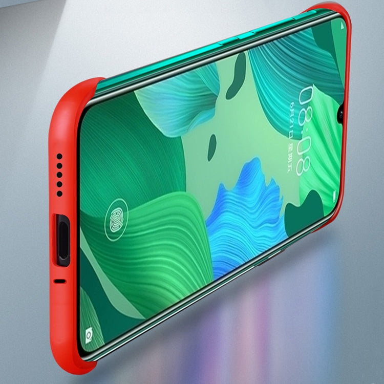 Frosted Anti-skidding TPU Protective Case with Metal Ring for Huawei Nova 5