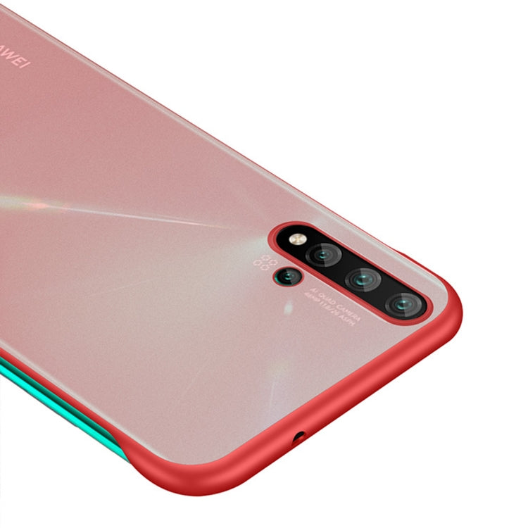 Frosted Anti-skidding TPU Protective Case with Metal Ring for Huawei Nova 5