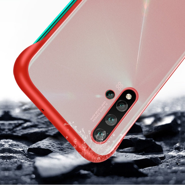 Frosted Anti-skidding TPU Protective Case with Metal Ring for Huawei Nova 5