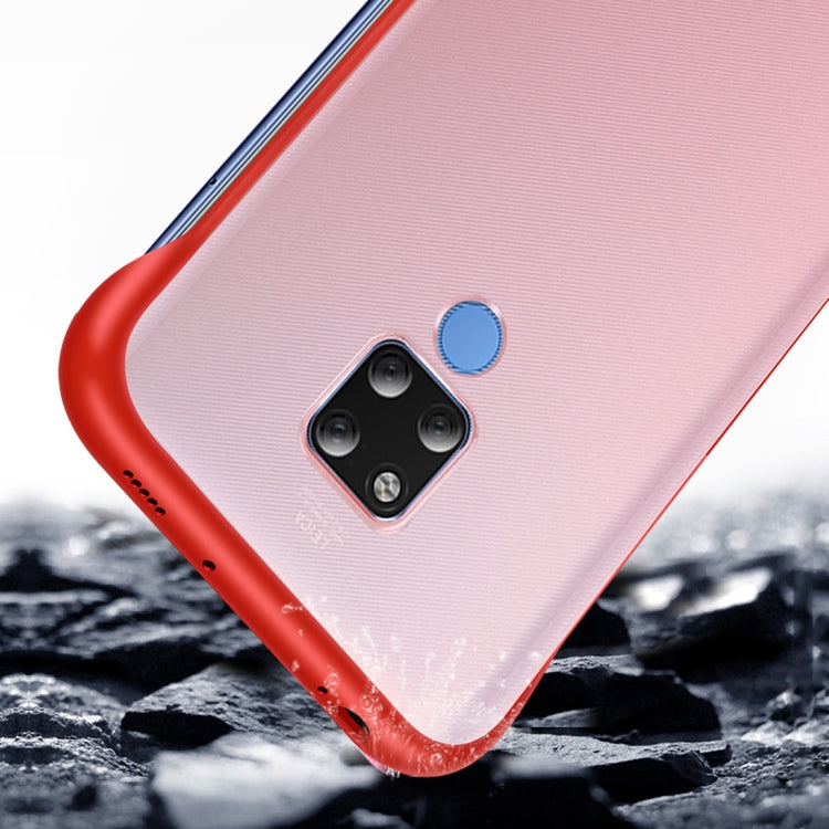Frosted Anti-skidding TPU Protective Case with Metal Ring for Huawei Mate 20