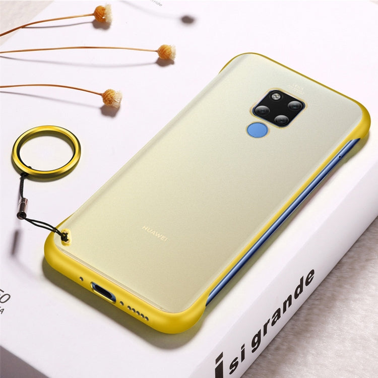 Frosted Anti-skidding TPU Protective Case with Metal Ring for Huawei Mate 20