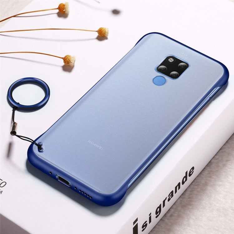 Frosted Anti-skidding TPU Protective Case with Metal Ring for Huawei Mate 20