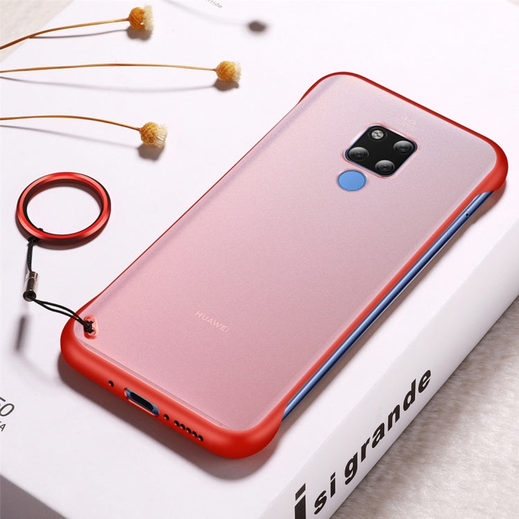 Frosted Anti-skidding TPU Protective Case with Metal Ring for Huawei Mate 20 X