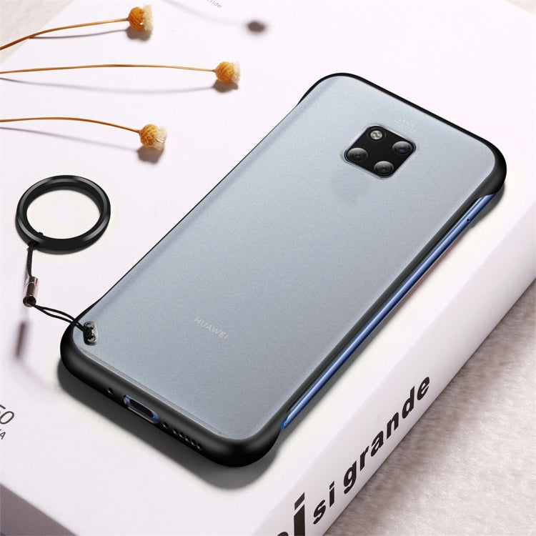 Frosted Anti-skidding TPU Protective Case with Metal Ring for Huawei Mate 20 Pro