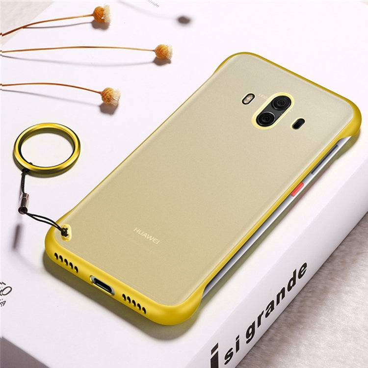 Frosted Anti-skidding TPU Protective Case with Metal Ring for Huawei Mate 10