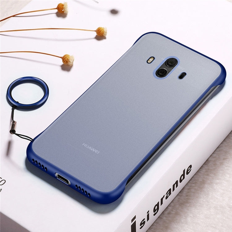 Frosted Anti-skidding TPU Protective Case with Metal Ring for Huawei Mate 10