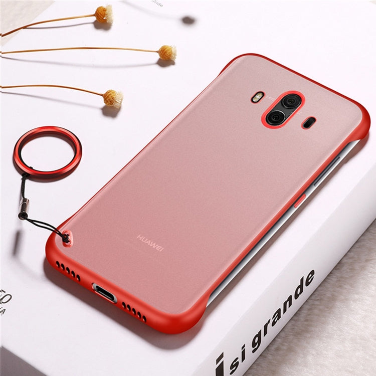 Frosted Anti-skidding TPU Protective Case with Metal Ring for Huawei Mate 10 Pro