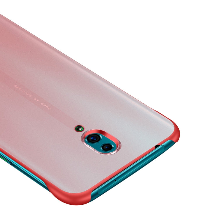 Frosted Anti-skidding TPU Protective Case with Metal Ring for OPPO Reno 10x Zoom