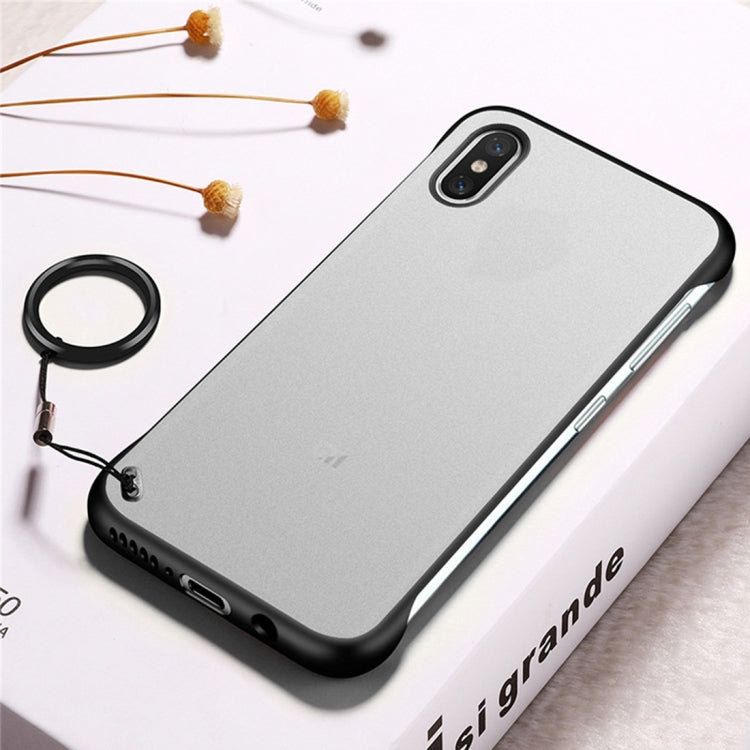 Frosted Anti-skidding TPU Protective Case with Metal Ring for Xiaomi Mi 8 Explorer