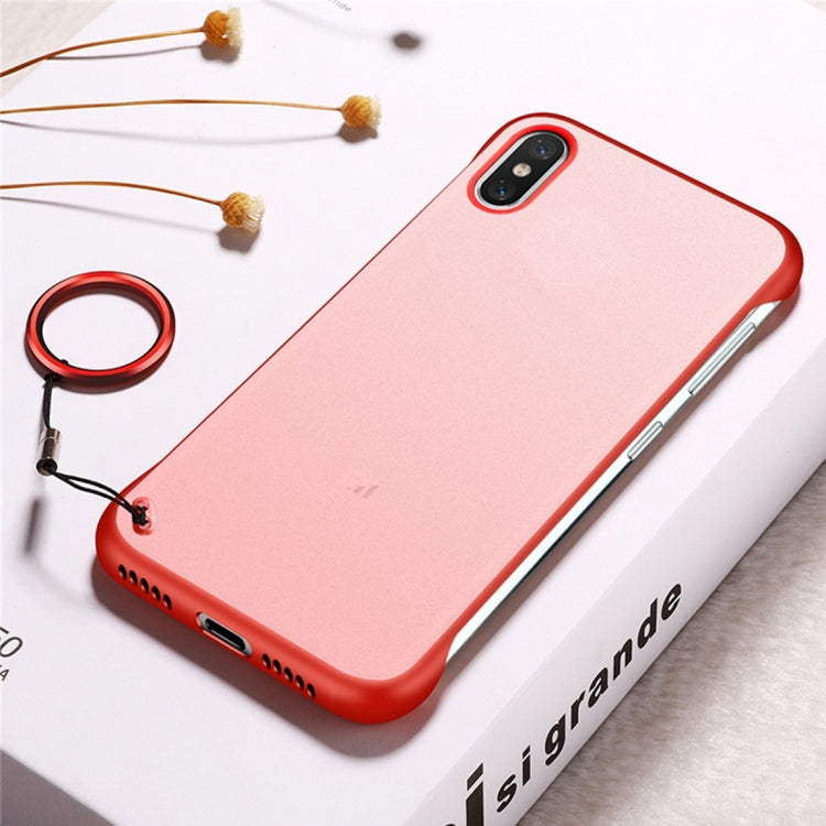 Frosted Anti-skidding TPU Protective Case with Metal Ring for Xiaomi Mi 8 Explorer