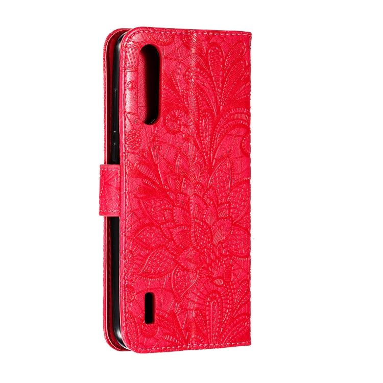 Lace Flower Horizontal Flip Leather Case with Holder & Card Slots & Wallet for Xiaomi CC9