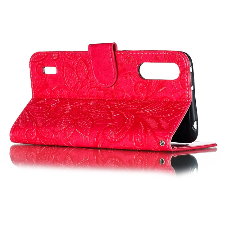 Lace Flower Horizontal Flip Leather Case with Holder & Card Slots & Wallet for Xiaomi CC9