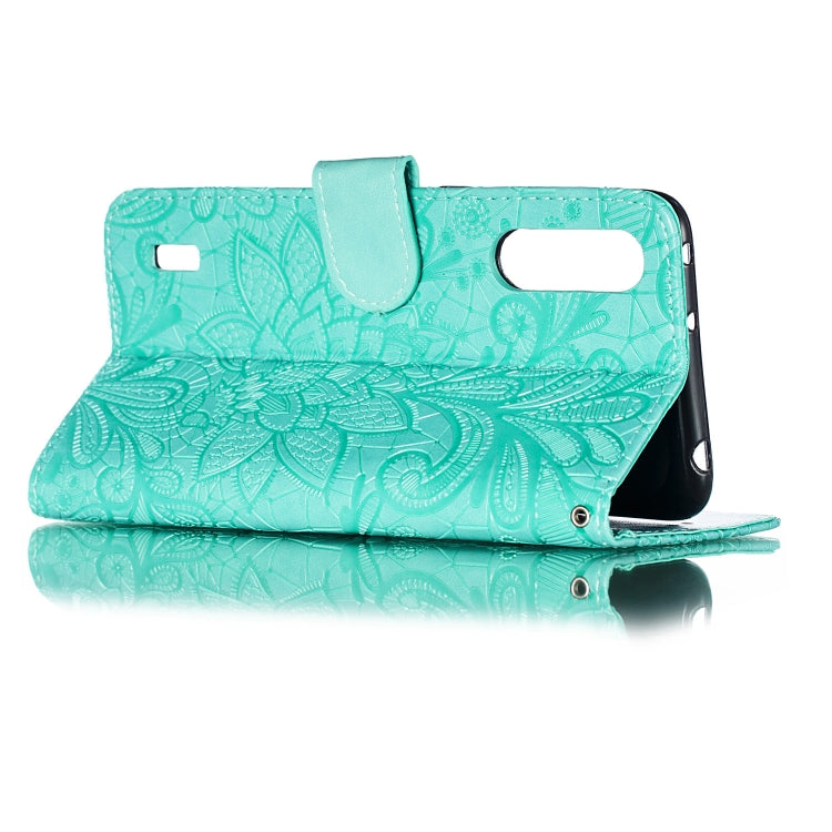 Lace Flower Horizontal Flip Leather Case with Holder & Card Slots & Wallet for Xiaomi CC9