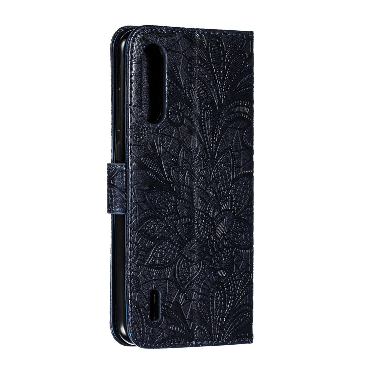 Lace Flower Horizontal Flip Leather Case with Holder & Card Slots & Wallet for Xiaomi CC9