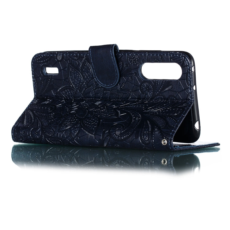 Lace Flower Horizontal Flip Leather Case with Holder & Card Slots & Wallet for Xiaomi CC9