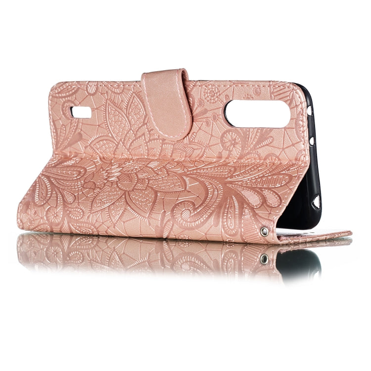 Lace Flower Horizontal Flip Leather Case with Holder & Card Slots & Wallet for Xiaomi CC9