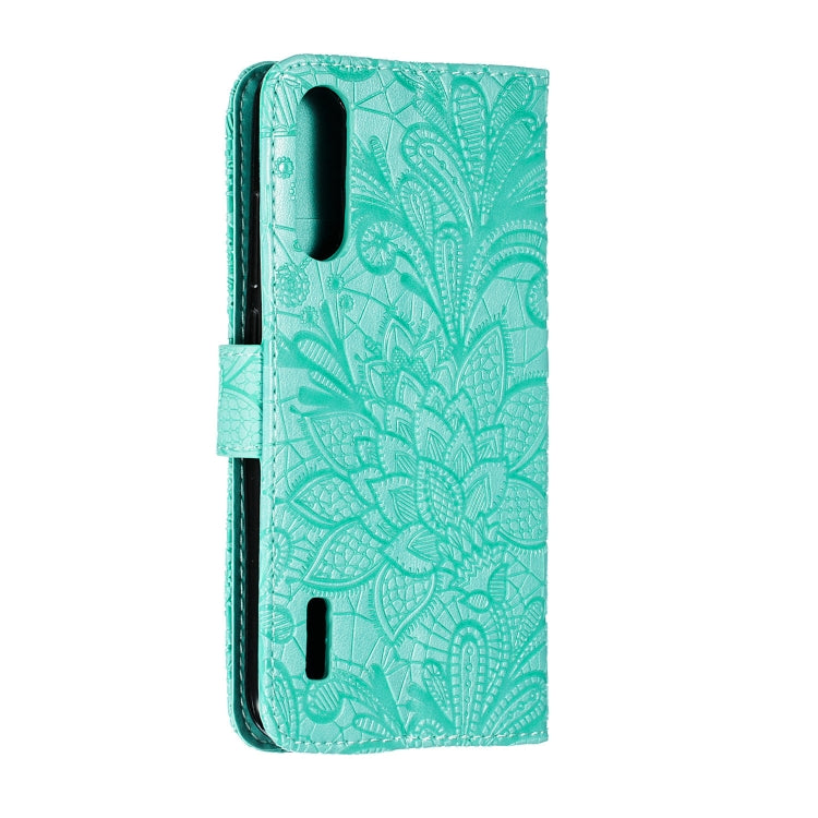 Lace Flower Horizontal Flip Leather Case with Holder & Card Slots & Wallet for Xiaomi CC9E