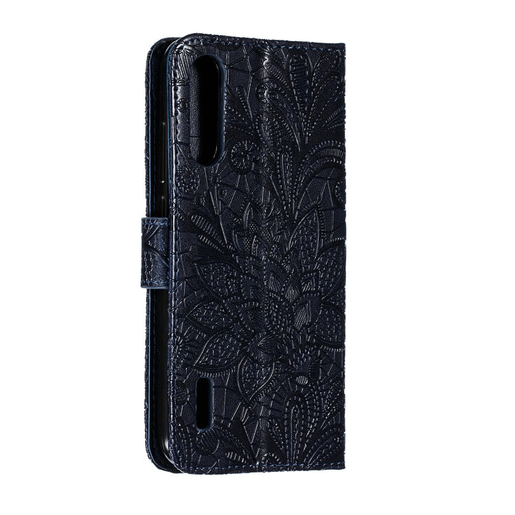 Lace Flower Horizontal Flip Leather Case with Holder & Card Slots & Wallet for Xiaomi CC9E